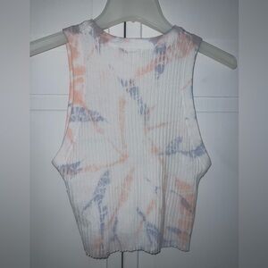 Garage Tiedye Cropped Tank Top